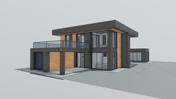 Modern Hi-tech 217+83+49 modernhouse, housedesign, projecthouse, it-arc