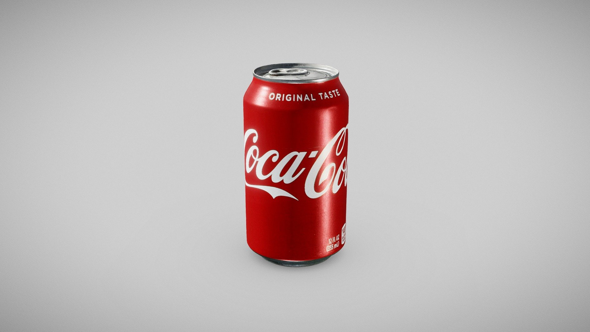 ** A Can of Coke **

Original Coca-Cola 355mL Can.

6.6 x 6.6 x 12.2 cm (108 micrometers per texel @ 2k)

Scanned using advanced technology developed by inciprocal Inc. that enables highly photo-realistic reproduction of real-world products in virtual environments. Our hardware and software technology combines advanced photometry, structured light, photogrammtery and light fields to capture and generate accurate material representations from tens of thousands of images targeting real-time and offline path-traced PBR compatible renderers.

Zip file includes low-poly OBJ mesh (in meters) with a set of 2k PBR textures compressed with lossless JPEG (no chroma sub-sampling).