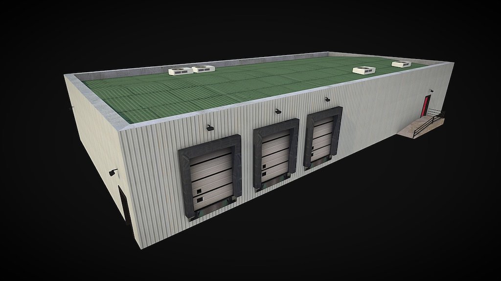 Low poly realistic warehouse building model. Ready to use in 3d applications and games.  -Texture size - 2048x2048 (diffuse) -Texture size - 2048x2048 (normal map) -Texture size - 2048x2048 (bump map)  Also, available on -link removed-. Check it: http://www.-link removed-/3d-models/3d-realistic-warehouse/915221