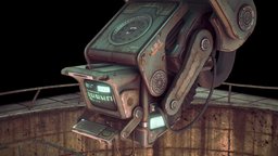Fallout Miami I.Z.A.C.C Supercomputer scene, computer, rust, retro, rusty, electronics, dirt, dirty, damaged, chamber, old, ai, game-ready, fallout4, retrofuturism, supercomputer, mainframe, enclave, retrofuturistic, artificial-intelligence, substancepainter, substance, game, pbr, lowpoly, gameart, fallout, gameready, abandonded
