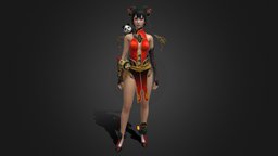 Red Hot Female Model_Free Fire freefire, booyah, elitepass, freefirecharactermodel3d, freefire3dmodels, freefiregunskin, freefirehot, freefirefemalehot, femalehotmodel