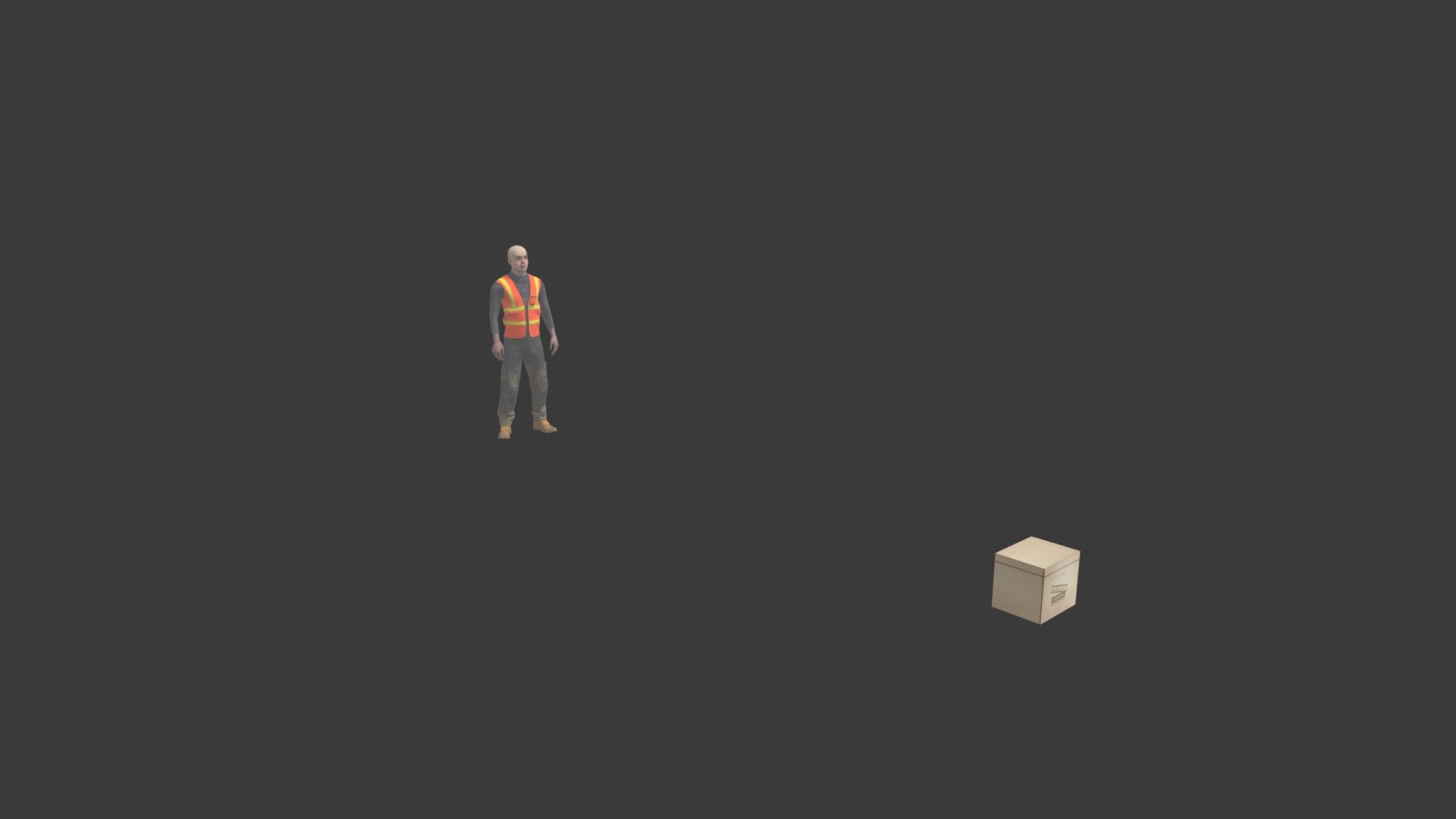 I made correction and blending of 3 motion capture animations. Actors were me and my friend from my university.