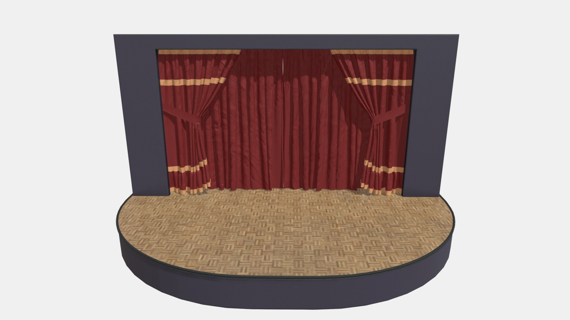 Theatre Stage ready for Blender 3D.