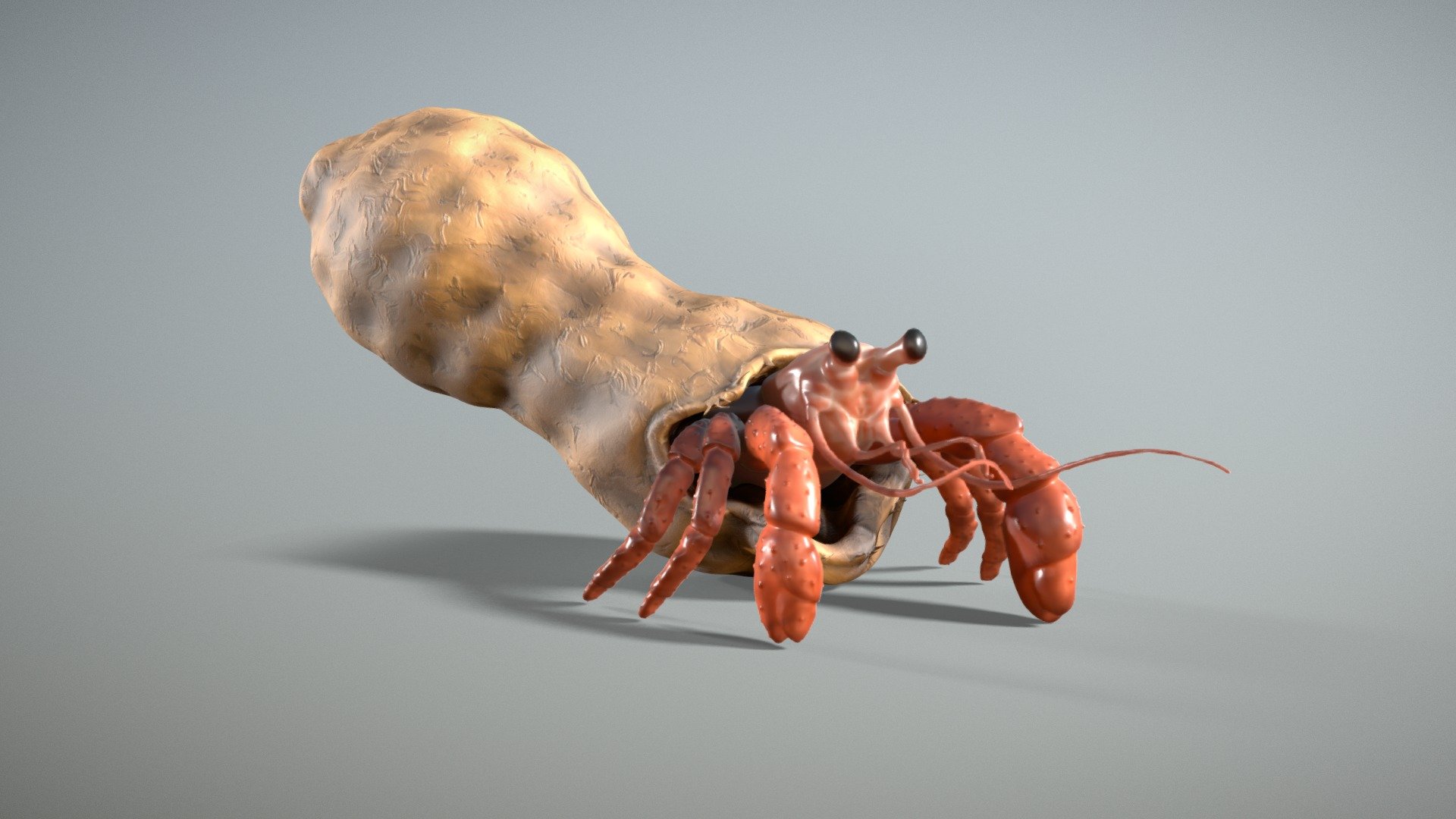 Made for SculptJanuary18. Sculpted in Blender.