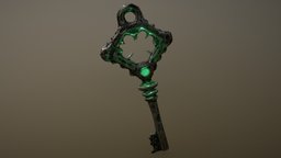 Magic Key archeology, ancient, key, artifact, magical, fantasy, magic