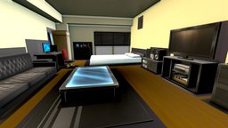 Bedroom Interior Scene room, beds, bed, bedroom, vr, virtualreality, vrchat, room-decor, vrroom, room-low-poly, bedroomlamp, bedroom-set, bedroom-3d-model-visualization, room-house, bedroom3d, bedroom-furniture, bedroomscene, vrhome