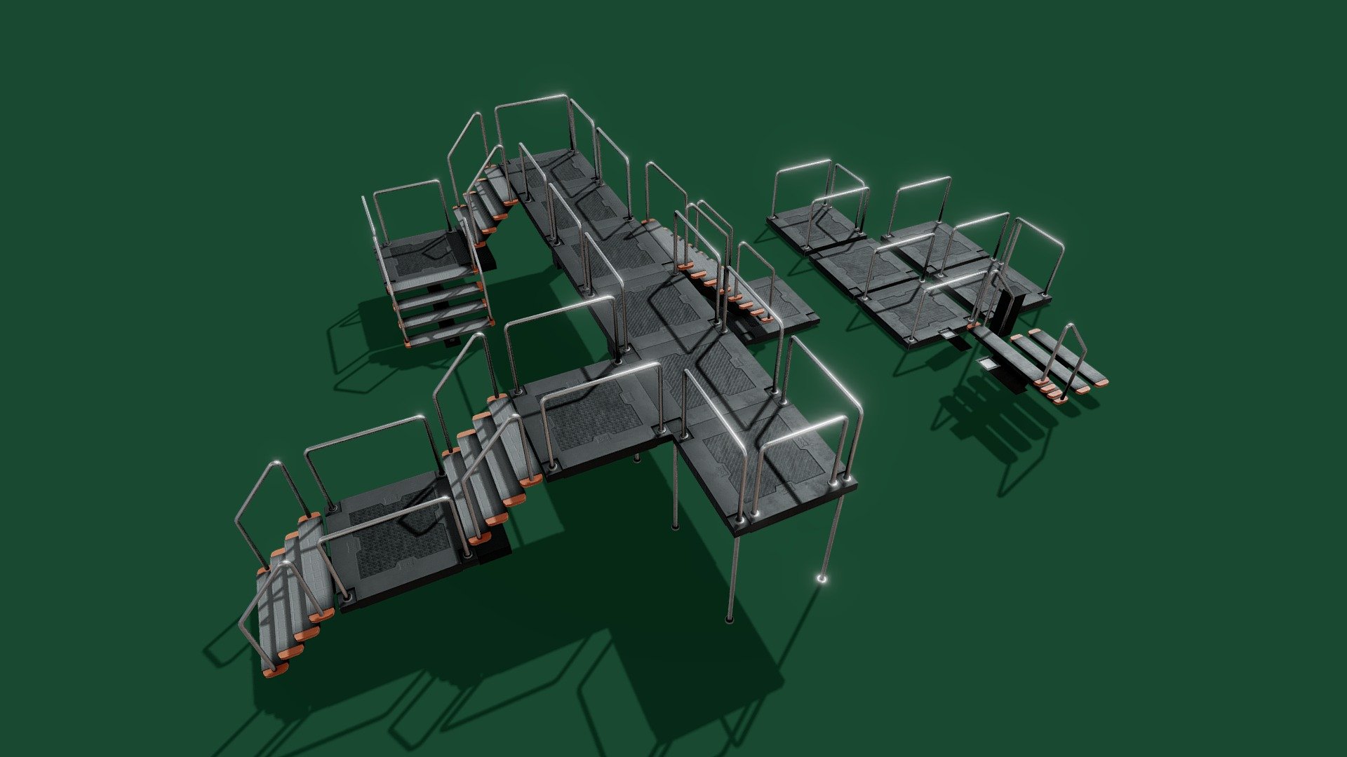 Update November 17 2020

hey, i made Modullar Sci fi Stair Floor Asset, kind a nice for your scene or game. 2048px texture PBR. also i have free stuff for download please cek my page account, and follow for future upload.

Pack:




11 Models Lowpoly 

5 Texture PBR 2048

In collaboration with Monqo Studio

this modell are sell in unity store too.... Please check our store :) https://bit.ly/2BGz2dT

looking for freelance 3D artist for your mobile game? Feel free to ask me by email feral.fe2@gmail.com

oh… if you want, i post several progress in my instagram @ferozes

And check out my game on googleplay FULL FREE NO ADS —> https://bit.ly/2FRlptH
If you can reach level 17++ Mention me on twitter @Frandez0 XD

thank you for supporting me, have nice scene :D