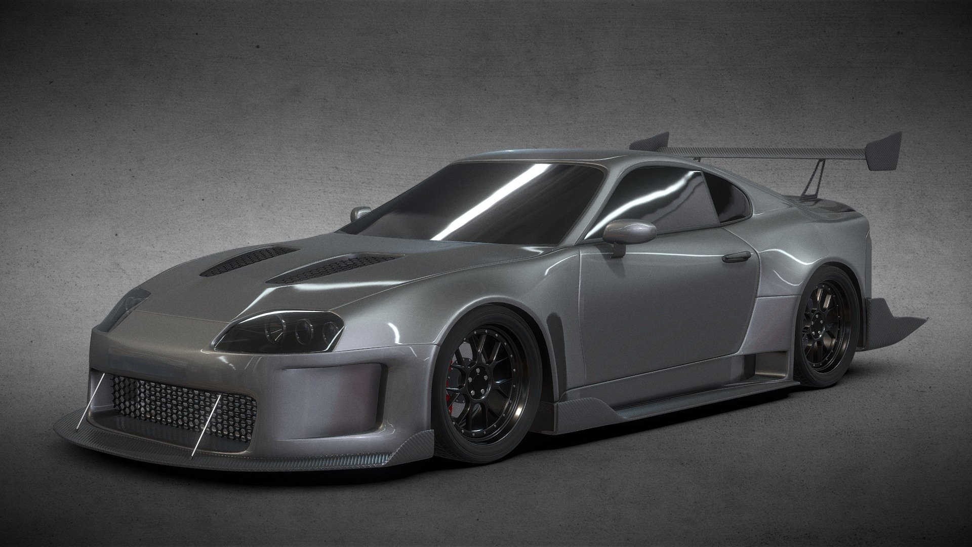 Is that a Supraaa&hellip;??

Yes, that is a Supra, who of you doesn't know the name supra? This is a legendary JDM car dating back to the 90s. And this model I have made and modified in several parts.

My Supra MK4 render




And glad you like it