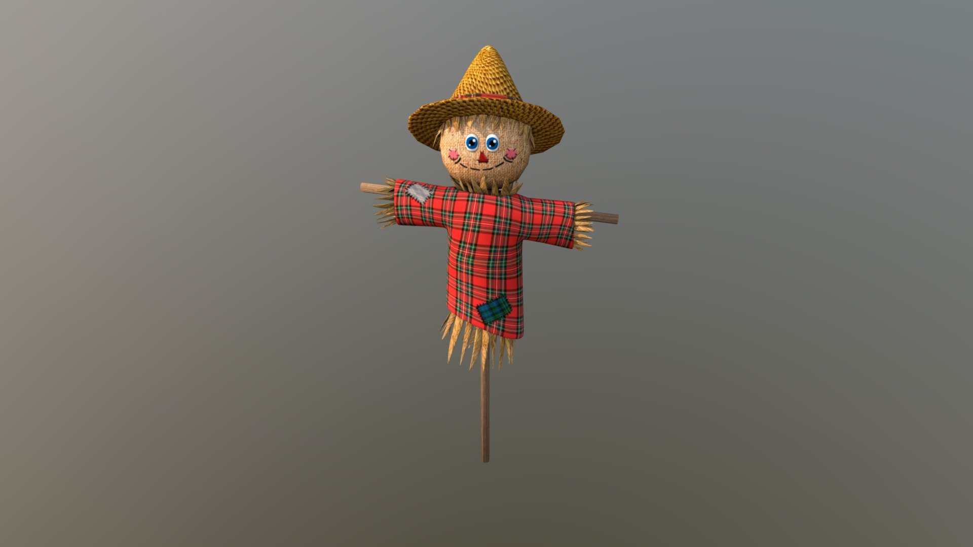 A simple Scarecrow for Autumn.