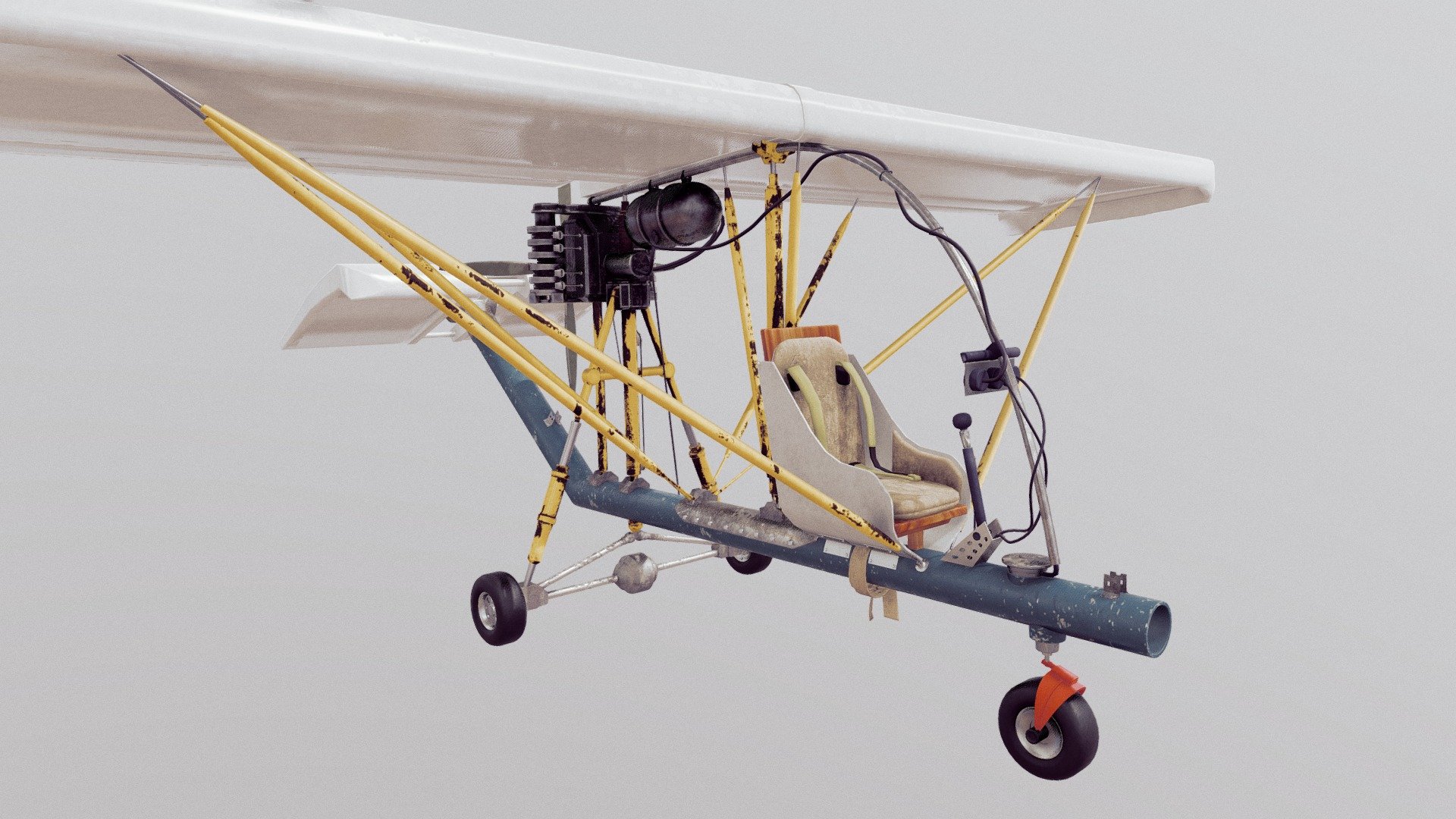 Hand made airplane low poly for game engines
PBR textures, clean topology and non overlapped UVWunvrap