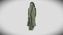 Hanging Jacket cloth, hanging, jacket, fabric, substancepainter, substance, fantasy, clothing