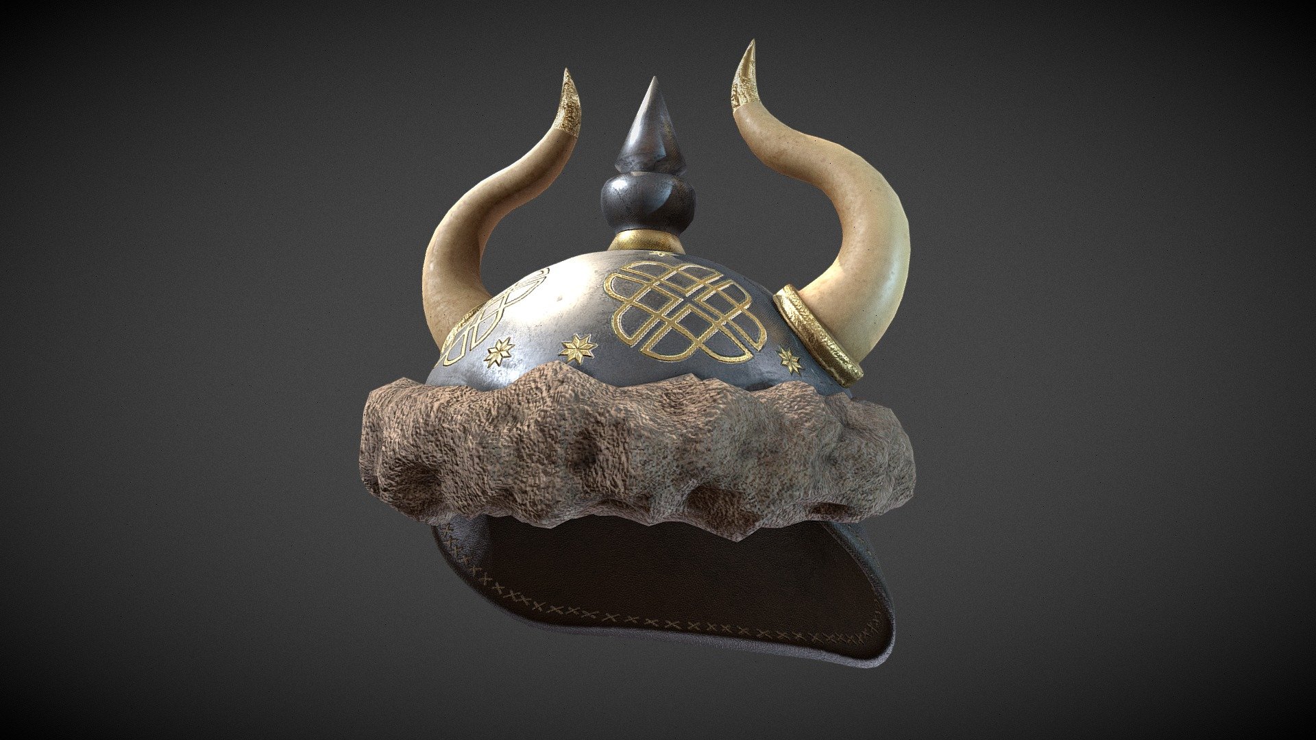Barbarian Viking Horned Helmet inspired from Conan the Barbarian - Armor Model/Texture work by Outworld Studios

Must give credit to Outworld Studios if using this asset

Show support by joining my discord: https://discord.gg/EgWSkp8Cxn

Portoflio: https://www.artstation.com/outworldstudios