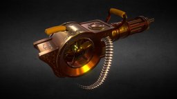 Nemoriko´s : Steampunk Gatling steampunk, dennis, gatling, graffiti, waffe, nemoriko, weapon