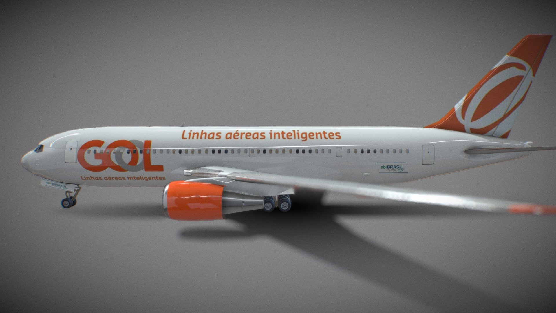 Avião Da Gol simulator, esse modelo é uma pequena homenagem da SIMULATOR A.S para a companhia LINHAS AÉREAS INTELIGENTES, no momento disponível para o download.