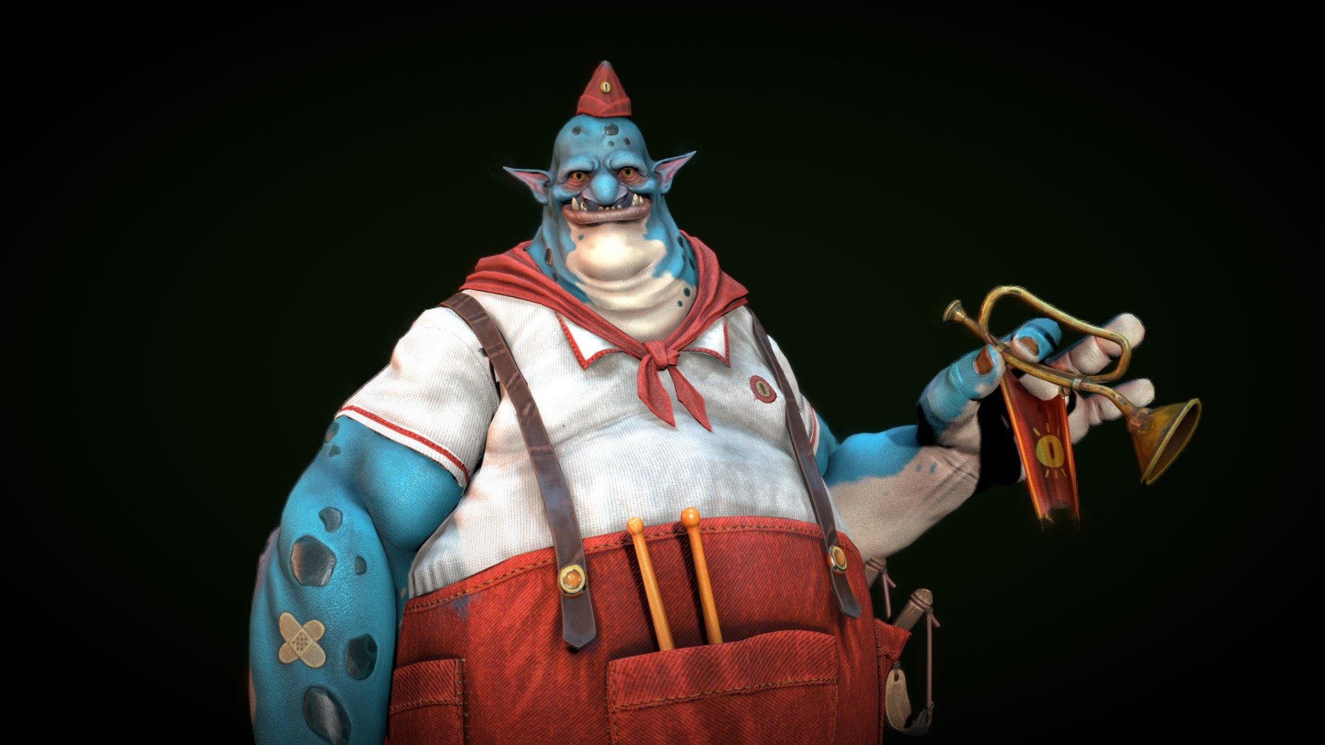 TROLL (Artstation Challenge) Dragon's Rise: Forgotten Realms
This is my Entry for the ArtStation Challenge Dragon's Rise: Forgotten Realms, It was a very fun Character to do It was based on the concept of the great Artist Tony Start, here is his Portfolio please follow him:
https://www.artstation.com/tonysart

My ArStation:
https://www.artstation.com/alitocarioca