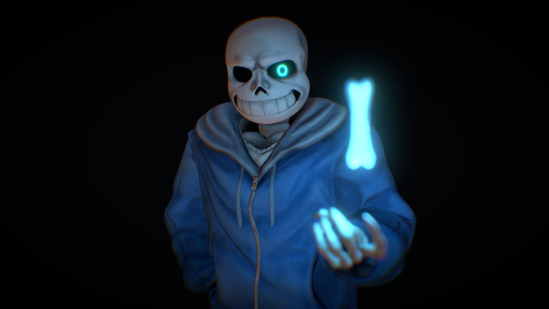 modeled sans for fun and practice.

-Undertale and sans belongs to Toby Fox