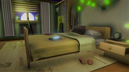 Isometric Bed Room room, bedroom, 3dstudiomax, maping, isometric, blender-3d, design3d, low-poly-art, modling, design-3d, low-poly-blender, design-furniture, sketchfabcanchallenge, realitycapture, maya, sketchup, blender, lowpoly, design, cinema4d, sketchfab, livingroom