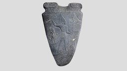 Narmer Palette,ancient egypt,replica replica, ancient-egypt, archaeology, scan, egyptian-museum