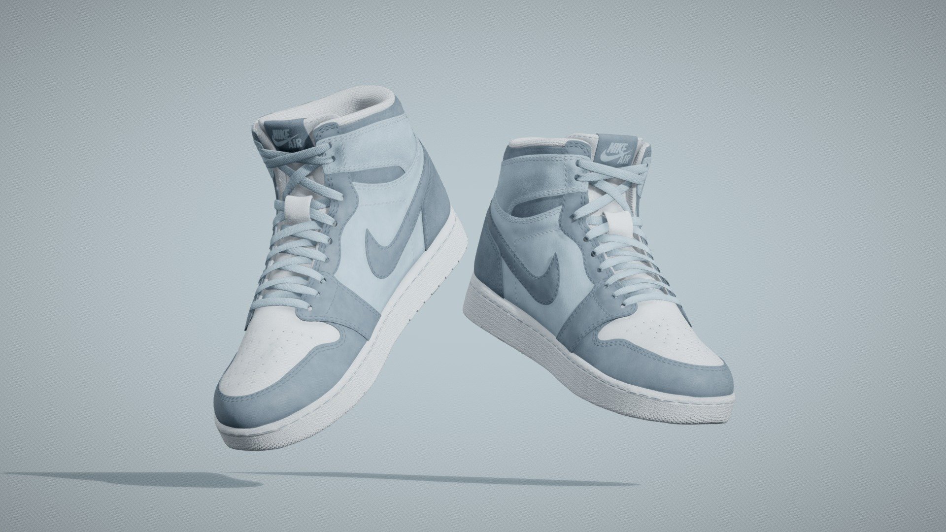 It is a High Quality Air Jordan NIKE Shoes 3d model

Modeling :
Modeled with fine Details,
Will be perfect for any Cool 3d character Project, Or can be traits of NFT Character

Texture :
Textured in High quality 4k texture ( 2 Material - 1 left shoe/2 Right Shoe )

Variants :
There are 10 different textures set and this is 7 of 10 Variants.

Lowpoly Model :  https://skfb.ly/oQPHT

Pack of 10 : https://skfb.ly/oRntY ( 50 % off )

Feel free to comment for any suggestions.