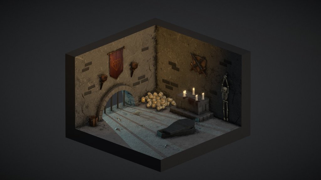 Isometric Room Challenge Entry