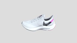 Nike Air Zoom Winflo 6 灰粉_AQ7497-011 nike, 6, zoom, air, winflo