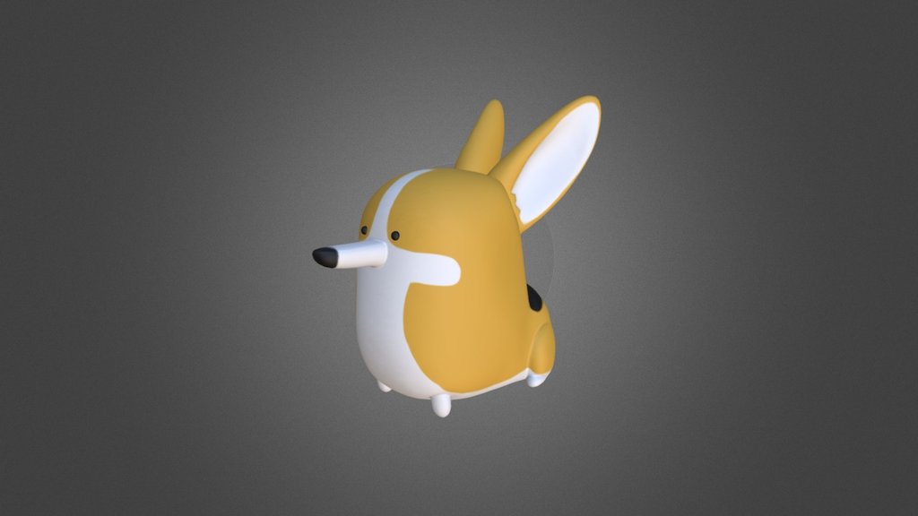 Sculpted this corgi while working on another project. I wanted to work on something that might be 3D printed or be a little figure. Sculpt is based off of the Give a Fluff Corgli. Hope you like!

Posted with permission from Give a Fluff.