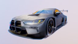 BMW M4 GT3 racecar, gt3, bmw-m4