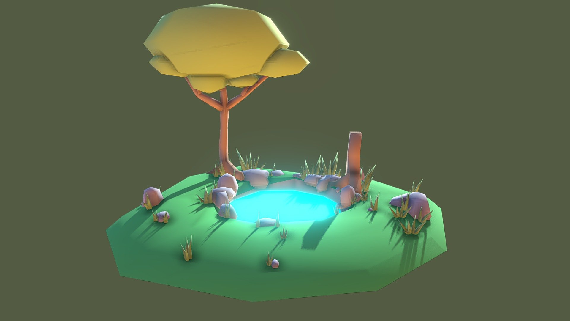 Wishing Pond scene game level design

this is a low poly scene , i used materials to color the elements and objects , it doesn't have vertex colors assigned to it , so feel free to swap the colors and play with the look

feel free to use it in your projects, best for low poly games and mobile game projects

Follow me here

Instagram : instagram.com/K3DART
instagram : instagram.com/imkarthik1997
twitter : Twitter.com/imkarthik1997
facebook : facebook.com/imkarthik1997

please leave a comment and share your views on my work , also if you are buying the model, please leave a rating and write a review