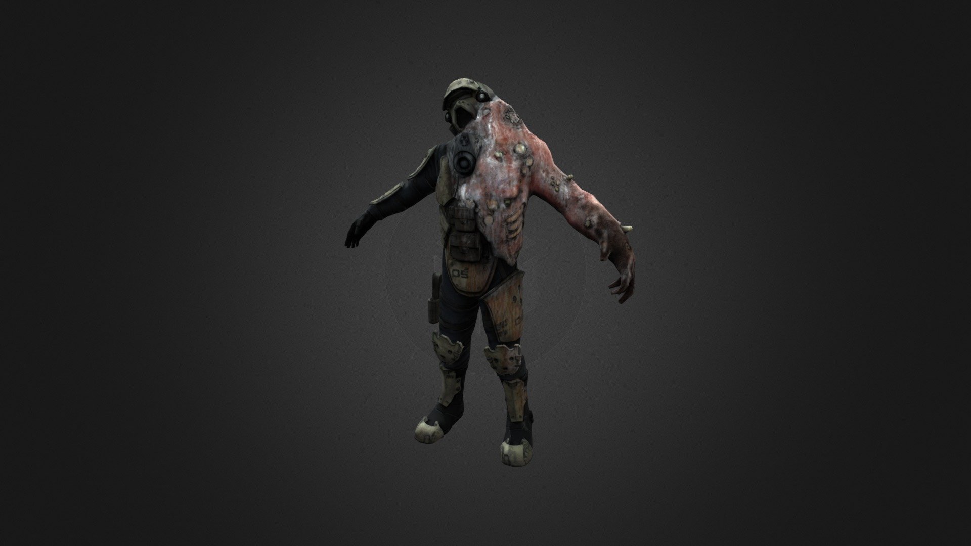 Low poly game character.  Maya, Zbrush, dDo, xNormal, Photoshop, Mudbox.