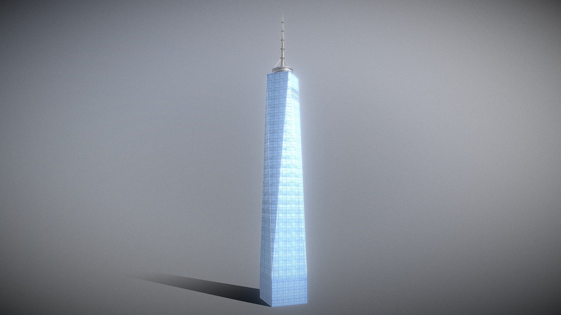 This is a beautiful One World Trade Center model. One World Trade Center (also known as One World Trade, One WTC, and formerly Freedom Tower) is the main building of the rebuilt World Trade Center complex in Lower Manhattan, New York City.

2 materials with 2048 * 2048 textures.

Triangles: 1600 Vertices: 949

(Viewer Setting above are just a preview and may vary drastically depending on your lighting and shading setup on the final application)

If you have any questions, please feel free to contact me.
 
E-mail: zhangshangbin1314159@gmail.com
