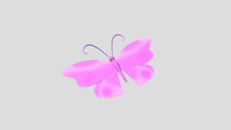 Butterfly insect, sky, animals, antenna, tongue, butterfly, nature, beautiful, fly, wing