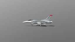 F-16 Block 70 (Fully Rigged) fighter, aviation, jet, fighter-jet, f-16, blender