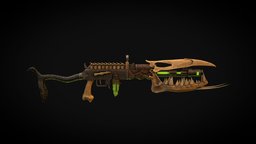 AK47- Necromancers' Revenge 3dart, crystal, claws, necromancer, gunmodel, marmoset, weapon-sci-fi, weaponlowpoly, weapon-3dmodel, weapons3d, gun-weapon, necromancy, ak47skin, weapongun, animalskull, ak47-gun, clawfoot, substancepainter, weapon, maya, 3d, weapons, skull, hardsurface, zbrush, monster, 3dmodel, gun, ak47, 3dmodeling, bones, ak47gun