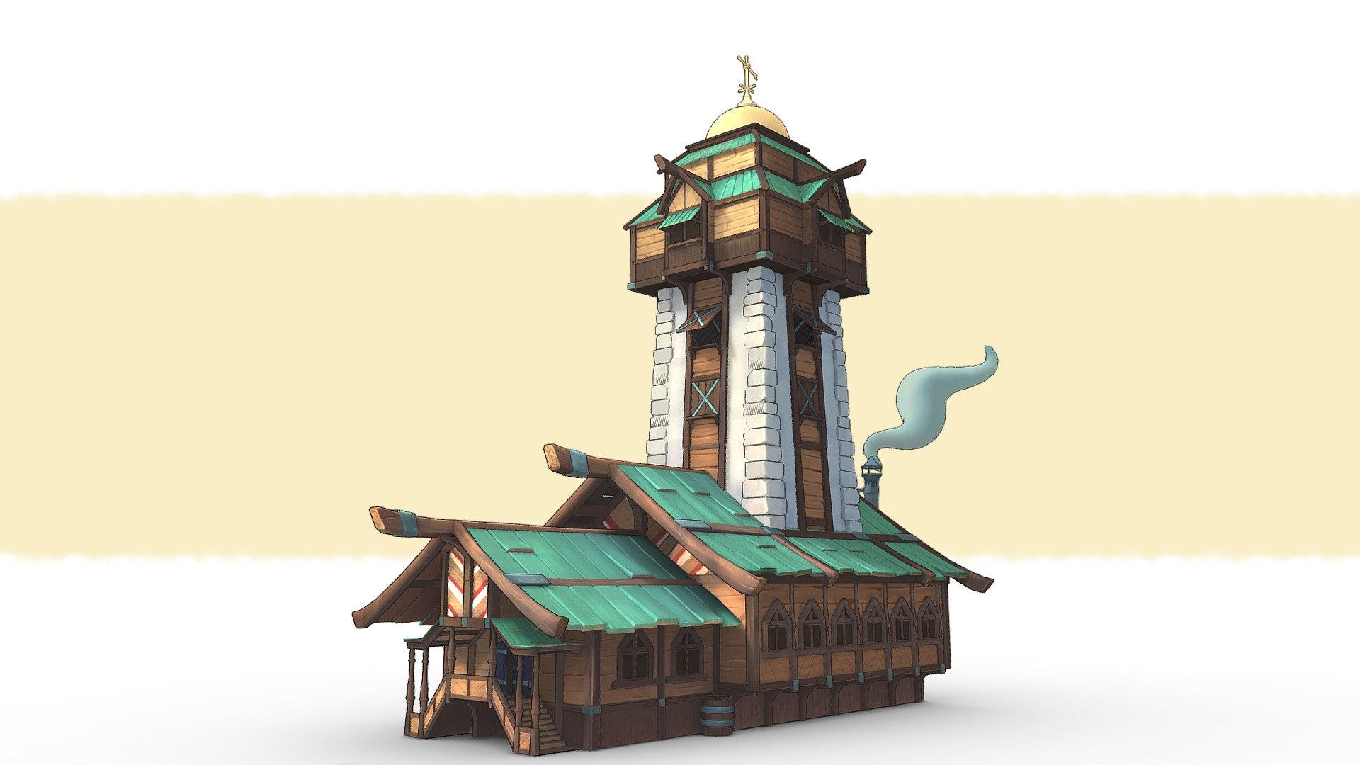 This is my first job.
Model based on a amazing 2d concept by Senior Concept Artist @Atomhawk - instagram.com/jtuffdesigns (Jourdan Tuffan)
Her website https://www.artstation.com/jtuffan Modeled in Blender, painted using 3DCoat.