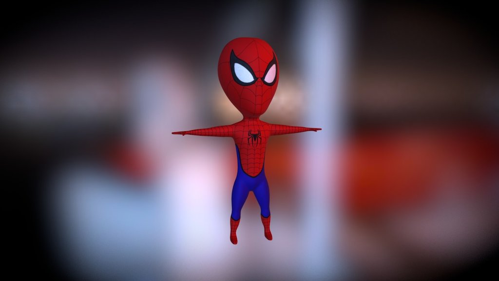 Spiderman chibi version. 
Hi! This is my first project than i create in Maya :D I like it but i had problems with texture:/ I'm sorry.



Spiderman versión chibi.
¡Hola! Este es mi primer proyecto creado en Maya:D Me gusta mucho pero tuve problemas con la textura:/ lo siento.