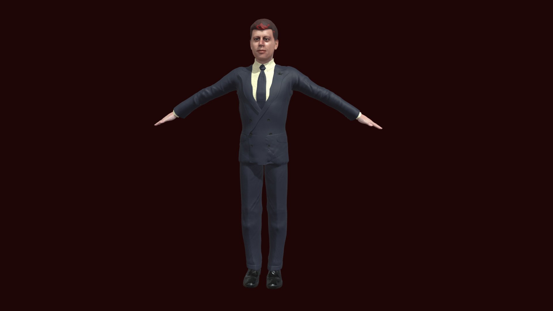 President John F Kennedy 1961 - 1963 available for sale at the Reallusion Marketplace by Kenneth James.
Link: https://marketplace.reallusion.com/2-jfk-6
Visit Kenneth James at the Reallusion Marketplace for Avatars of US Presidents, Movie and TV Stars, from Donald Trump and Joe Biden to Lucy of I Love Lucy and Characters from the Sci Thriller “The Matrix”.. Kenneth James at Reallusion Marketplace Link: https://marketplace.reallusion.com/iclone/author/Kenneth%20James