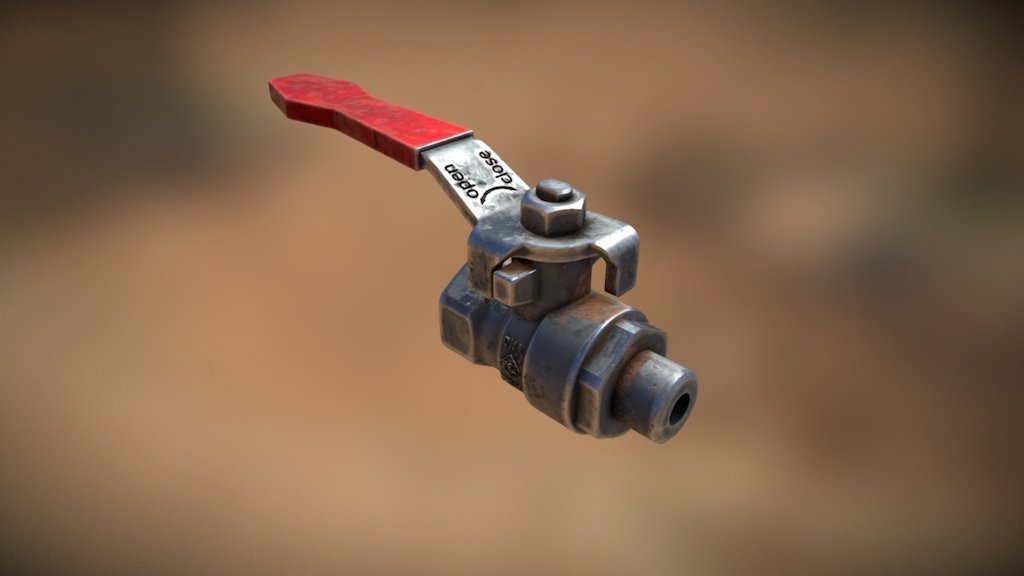 This is the first model I've painted in 3D Coat.
The model comes from http://www.traceparts.com