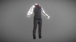 a set of Victorian clothes style, fashion, clothes, classic, high-poly, 4ktextures, pbr-texturing, victorian-era