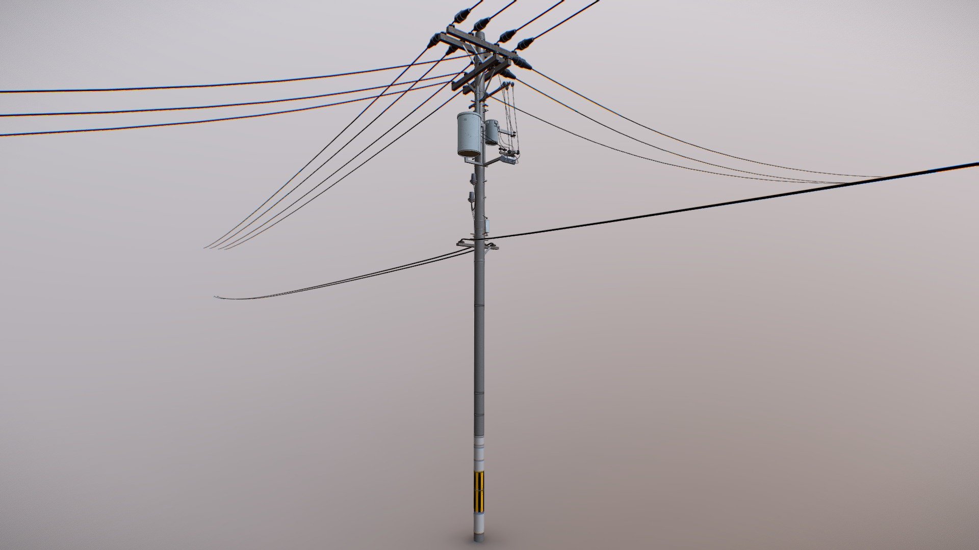 Game ready asset. Part of Japanese street corner I am working on.