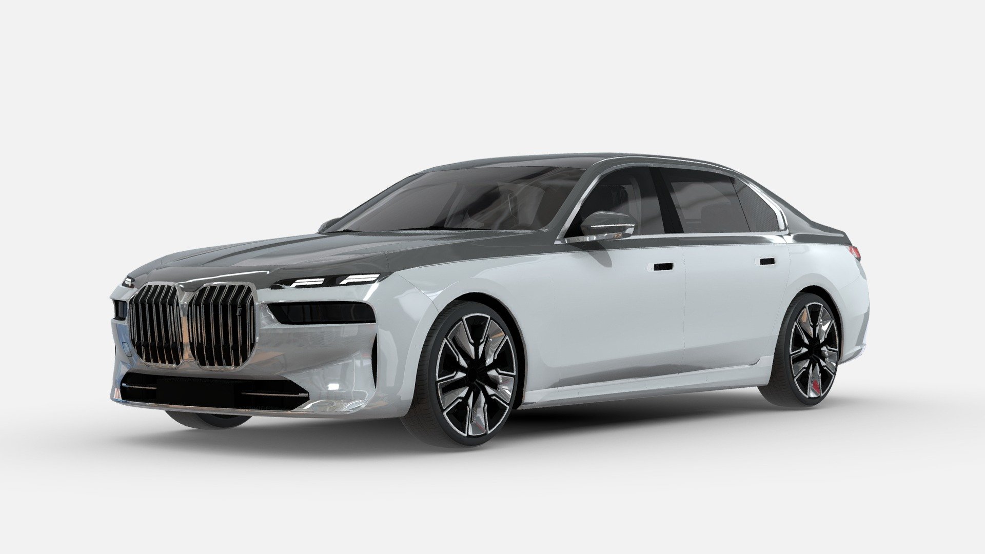 The BMW i7 is a luxury electric car designed by the renowned car manufacturer, BMW. This model represents advanced technology and refined design, combining performance, comfort and a sustainable approach to mobility.
The main features of the BMW i7 model are:
Electric drive: Clean electric drive eliminates exhaust emissions and offers dynamic performance.
Innovative design: Distinctive lines and modern details make the BMW i7 stand out on the road.
Advanced technologies: Equipped with the latest infotainment, safety and driver assistance systems, this model offers the highest levels of comfort and safety. p

** See all collection:**https://skfb.ly/oOtNA