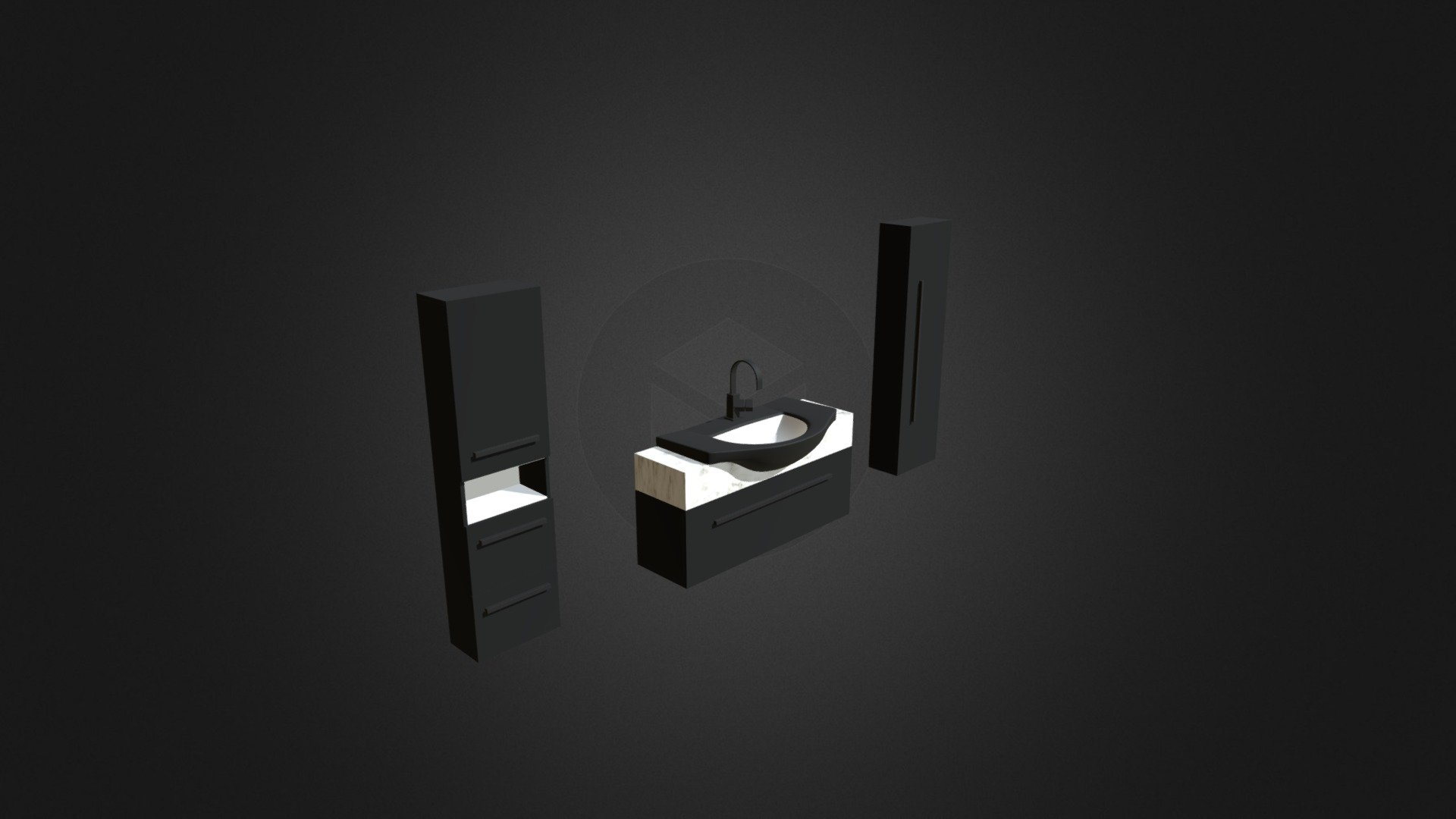 Bathroom Furniture Set