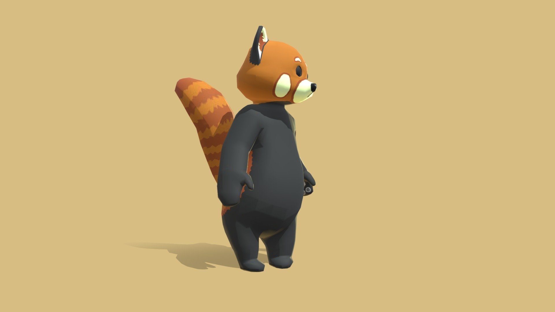 Red Panda  - Game Character

Animations:
IDLE 01 / IDLE 02 / WALK / RUN / ROLL /  JUMP / LANDING / SUCCESS / FAILURE