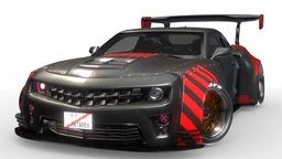 Camaro WideBody Kit camaro, cars, hypercar, jdm, car, widebodykits
