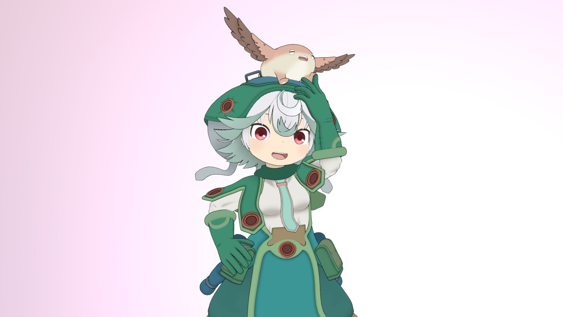 I made Prushka and Meinya from the anime “MADE IN ABYSS” with Blender.

Making video: https://youtu.be/jiYlcOgAVvc