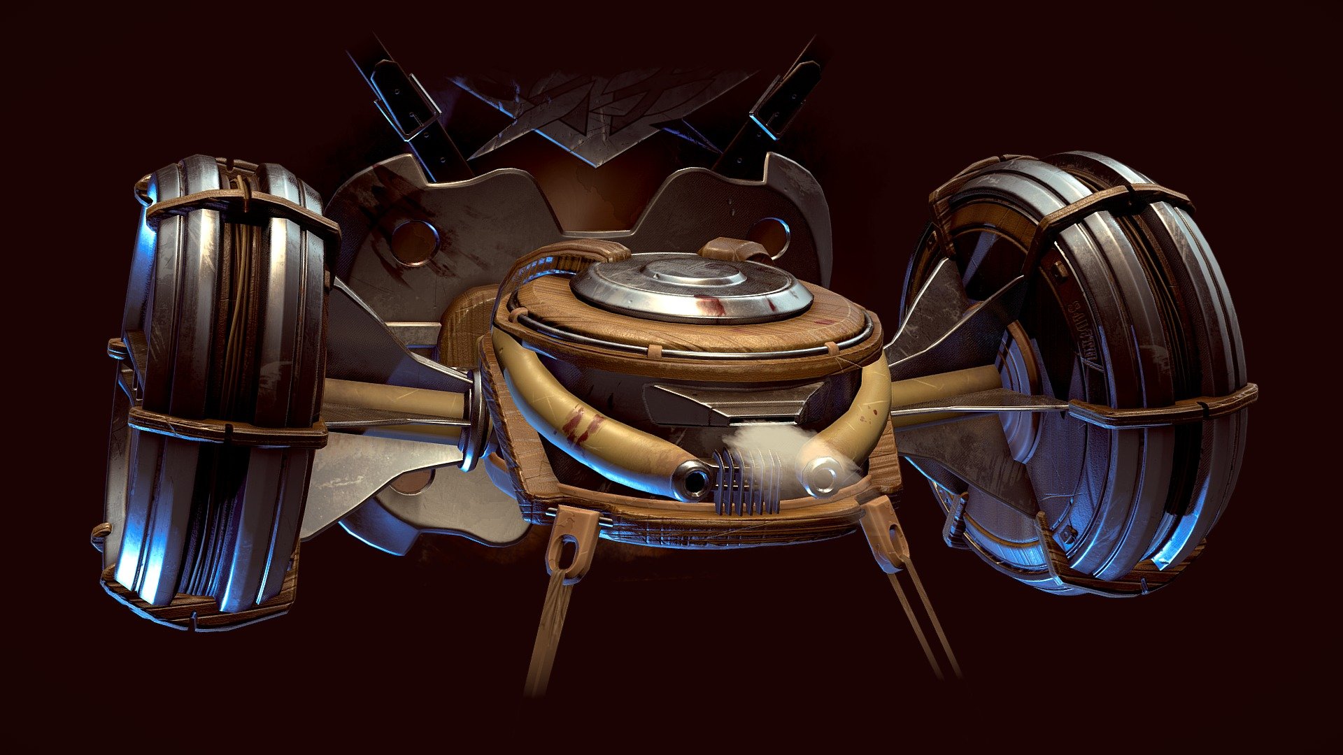 Hi there! Here is my own version of Omni-directional mobility gear from anime Attack on Titan
