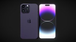 Apple iPhone 14 Pro MAX Deep Purple imac, pro, iphone, ipad, apple, purple, smart, silver, oled, s, plus, gray, smartphone, deep, 14, phone, max, cellphone, telephone, se, glass, mobile, black, space, 2022