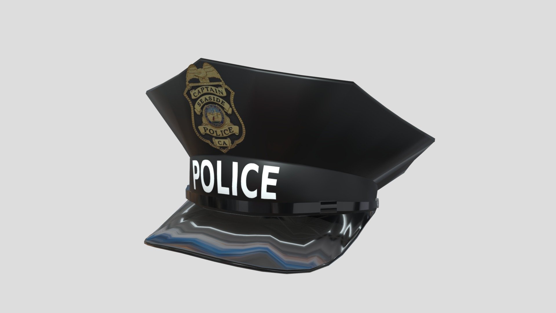 

This is the iconic American octagonal police cap.

The clan and the brim are made of different materials, but if you unify them in a rubber style, it will look like party goods.









For Sketchfab's convenience, the time when direct sales will be available is yet to be determined.

If you want to go to an external sales site, you can do so via the following tweet.
https://twitter.com/ayuyatest/status/1494673072602841092?s=20&amp;t=wNkYeS8n8-PkG0PPhfVVfA
