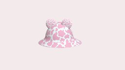 Bucket Hat with Ears for Spark Ar Studio bear, moon, cute, spark, ears, filter, buckethat, lensstudio, sparkar, sparkarstudio, sparar3d, hatwithears