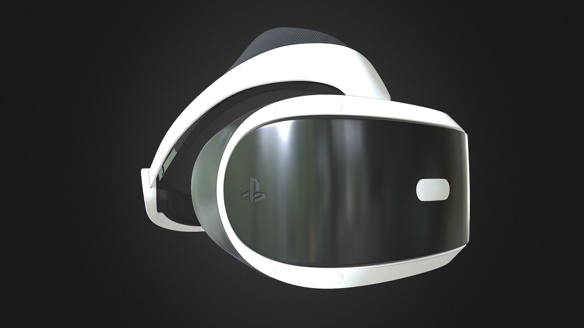 3d model of Playstation VR. Compatible with 3ds max 2010 or higher and many  others.