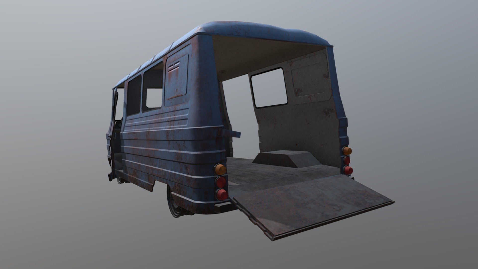 Model made for Half-Life 2 Episode 2. Part of the wrecked vehicle pack.